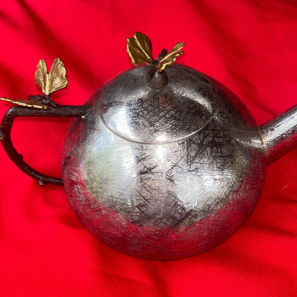 New Absolutely gorgeous Michael Aram butterfly ginkgo teapot